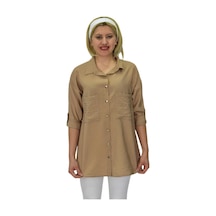 Kadın Cep Taşlı Ayrobin Gömlek Bgl-st03699 001