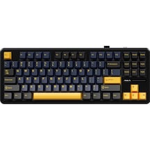 Aula F87 Mekanik Rgb Tkl Graywood V3 Switch Kablosuz Makrolu Hot Swap Klavye