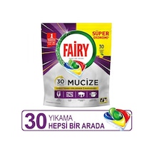 Fairy Mucize Bulaşık Makinesi Deterjanı Kapsülü 30 Yıkama
