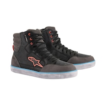 Alpinestars J-6 Wp Kanvas Korumalı Motosiklet Botu Siyah / Mavi