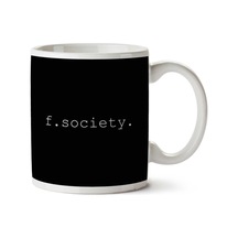 Fsociety Logo Mr Robot İki Tarafı Baskılı Kupa Bardak
