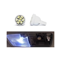 10 Adet Beyaz Renk T10 Park Ampulü Dipsiz Ampul Led Ampul Her Ara N11.4