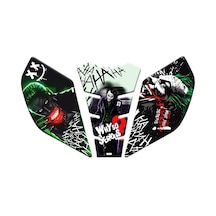 Cf Moto 250 Sr 2020 - 2025 Uyumlu Gece Yanan Doğal Renk Fosforlu Tank Pad Set 015 Standart