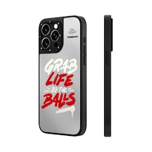 İphone 15 Pro Max Uyumlu Kılıf Tobias Fonseca Tasarımlı Youngkit Mirror Kapak Siyah-beyaz