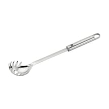 Makarna Kepçesi Metalik Gri 18 10 Paslanmaz Çelik 33 Cm