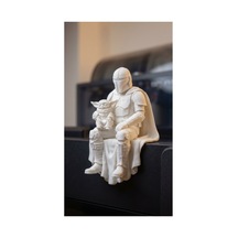 Mandalorian Ve Grogu Figürü Dekoratif Raf Ve Masaüstü Biblo