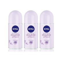 Nivea Double Effect Kadın Roll-On Deodorant 50 ML x 3