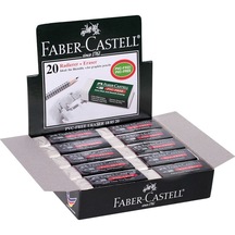 Faber-Castell 7085-20 Büyük Beyaz Silgi - 20'Li Paket