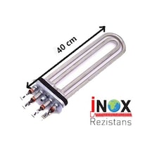 İkili Çamaşır Makinası Rezistansı 40 Cm 2000+2000=4000 Watt