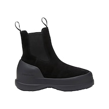 N001 Black Bot Kadın 80d2480050-n001 Moon Boot Luna Chelsea Suede Black Siyah