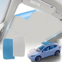 Hightower Tesla Güneşlik Honeycomb Blue Eski 3 Model İçin Ücretsiz Montaj Aletleri