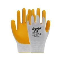Beybi PN5 Nitril Kaplı Polyester İş Eldiveni