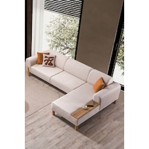 Moster Bohem Köşe Koltuk Takımı Krem