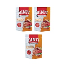 Rinti Pouch Tavuklu Köpek Yaş Mama 3 x 400 G
