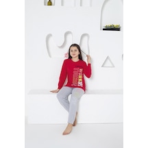 Estiva 24472 Kız Çocuk Uzun Kollu Pijama Takımı 001