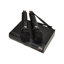 Mito Tm-9902ee Çift El Uhf 2x100 Full Digital Telsiz Mikrofon