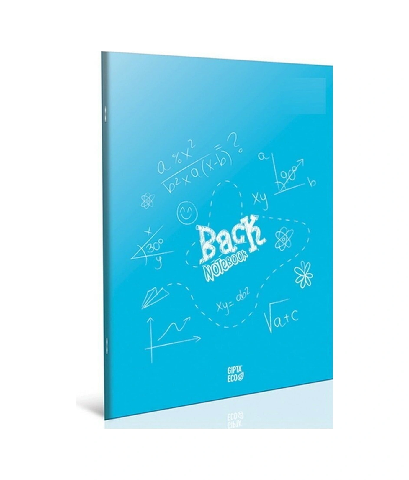 Back Tel Dikiş Plastik Kapak Defter A4 80 Yaprak Çizgili