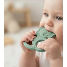 Babyjem Silikon Fil Diş Kaşıyıcı Mint