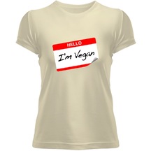 Vegan Sağlık Doğall Kadın Tişört