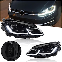 Volksvagen Golf 7 Mk7 2013-2016 J Dizayn Ön Far