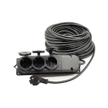 Topart 01559 30 Metre Grup Prizli Uzatma 3x1.5 Kablo Topart 01559 30 Metre Grup Prizli Uzatma 3x1.5 Kablo