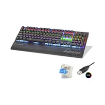Mekanik Klye Blue Switch Bilek Destekli Rgb - Siyah G525xb