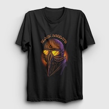 Presmono Unisex Gas Mask Black Sabbath T-shirt Siyah