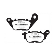 Ebc Arka Fren Balatası Yarı Sinter Fa662v Yamaha Mt-25