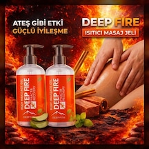 Deep Etkili Isıtıcı Masaj Jeli 100 Ml Kas Ve Eklem Rahatlatıcı Jel İkili