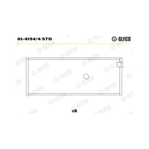 Kol Yatak - Fiat Fiorino, 500, Panda, Grande Punto, Punto, Doblo, Tipo, Bravo, Stilo, Qubo, Idea, 124, Uno, Strada, Linea, Marea, Brava, Palio, Siena 60927074