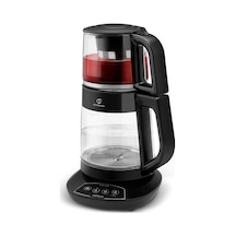 Çaysever 3 İn 1 Konuşan Cam Çay Makinesi Su Isıtıcı Ve Mama Suyu Hazırlama 1700w