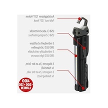 Katlanabilir Led Atölye Lambası - 400 Lm, Usb C Şarjlı