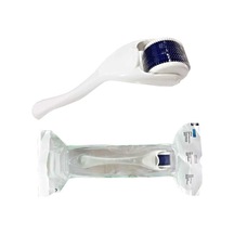 Beyaz-1.0mm Dermaroller Masaj Aleti 540 İğneli Mavi Su Serum Tarağı Saç, Yüz, Vücut Karışık