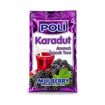 Poli Karadut Aromalı Sıcak İçecek Tozu 300 Gr Pratik Ve Lezzetli Toz İçecek 300 G