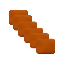 Knsz oturma minderi 6 lı mazlum trn suni deri tel sandalyesi oturma yeri için