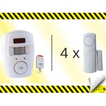 Lorex Ng300 Tek Kumandalı +4adet 4444c Pencere Alarm Lorex Ng300 Tek Kumandalı +4adet 4444c Pencere Alarm