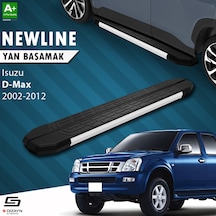 S-dizayn Isuzu D-max Newline Aluminyum Yan Basamak 203 Cm 2007-20