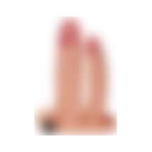 Zaga Oyun X Tender İkili Titreşimli Realistik Penis Kılıfı 2.5 CM Uzatmalı