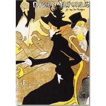 Cakasepetim Divan Japonais Henri De Toulouse Lautrec Ahşap Mdf Tablo