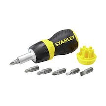 Stanley 066358 Bits Uç Takımı Cırcırlı Topaç 6 Parça