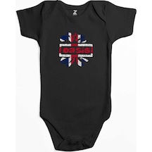 Zepplin Giyim Oasis Logo Siyah Bebek Body Zıbın