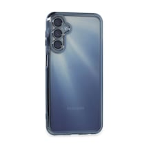 Samsung Galaxy A35 5g Kılıf Razer Lensli Silikon - Açık Mavi