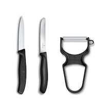 Victorinox Vt 6.7113.35 Swissclassic Üçlü Soyacak Ve Bıçak Seti Siyah
