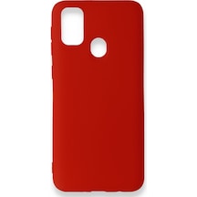 Samsung Uyumlu Galaxy M21 Kılıf Silikon Kılıf Esnek Kapak Prm