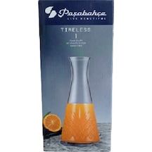 Tımeless Kapaksız Karaf Şişe Sürahi 940 Cc Limonata Süt Su Şişesi 80402