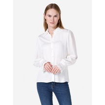 Colins Beyaz Kadın Gömlek U.kol Cl1067150 Q1.v1 Wht