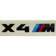 Bmw Uyumlu X4 M Siyah Yazı