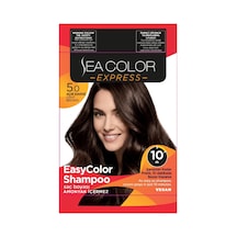Sea Color Express Şampuan Boya 5.0 Açık Kahve 60 Ml 5'li Avantaj Paketi Mıchu