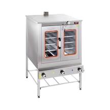 Karacasan Endüstriyel Çift Kapılı 100 Cm Lpg Tüplü Pasta Börek Fırını Krcs.spbfgl.1010