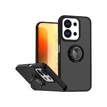 Xiaomi Redmi 15c 4g Uyumlu Montreal Yüzüklü Silikon Kapak - Siyah
